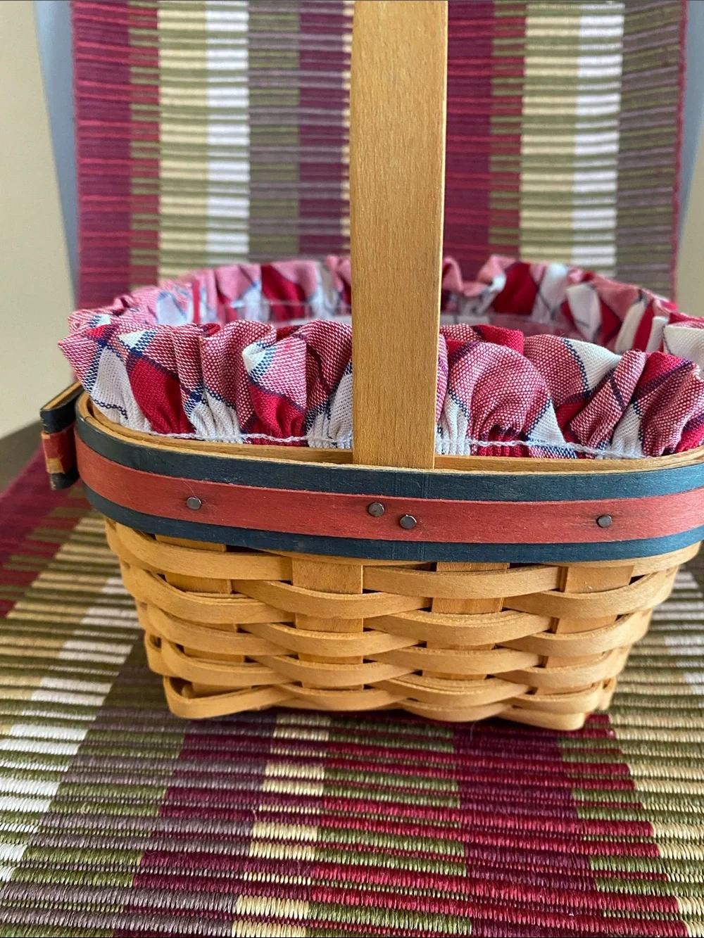 Longaberger 2001 All-American Strawberry Basket 🧺